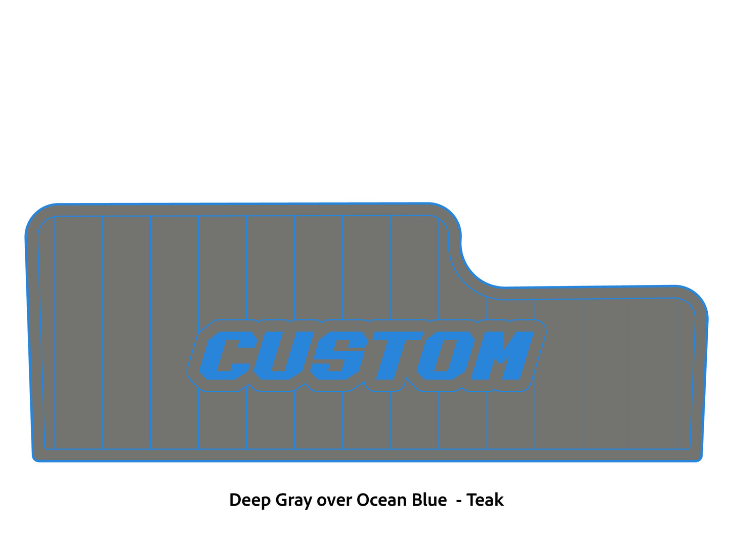 2003-2006 Stratos 201 Pro XL EVA Foam Cockpit Mat