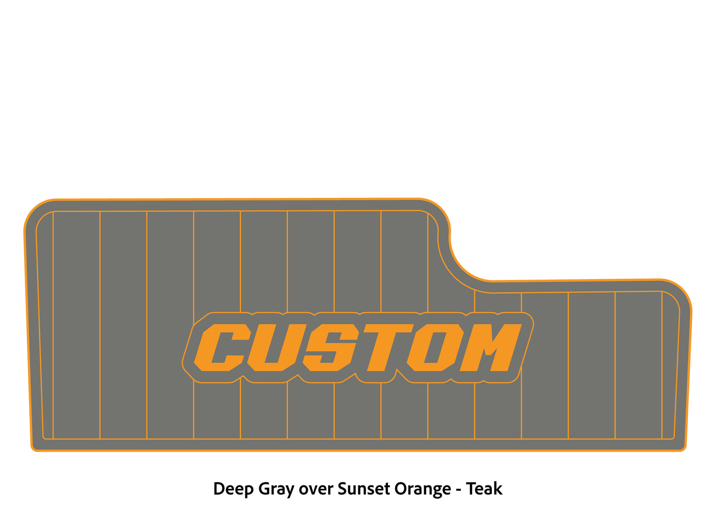 2003-2006 Stratos 201 Pro XL EVA Foam Cockpit Mat
