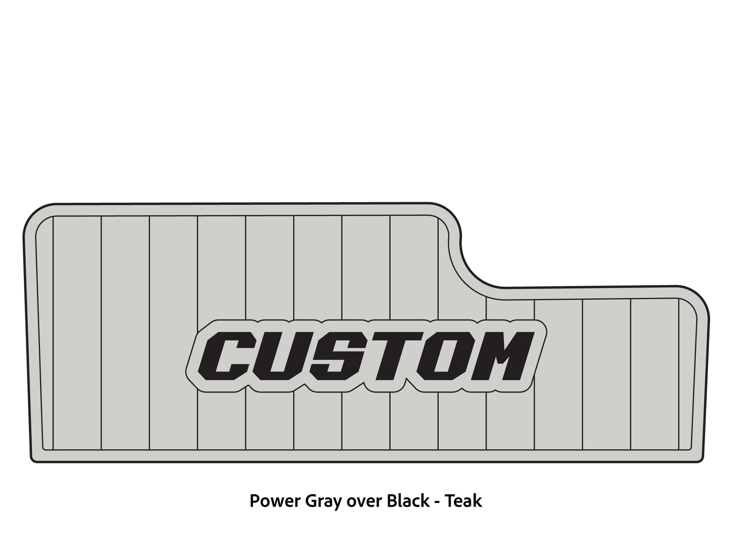 2003-2006 Stratos 201 Pro XL EVA Foam Cockpit Mat