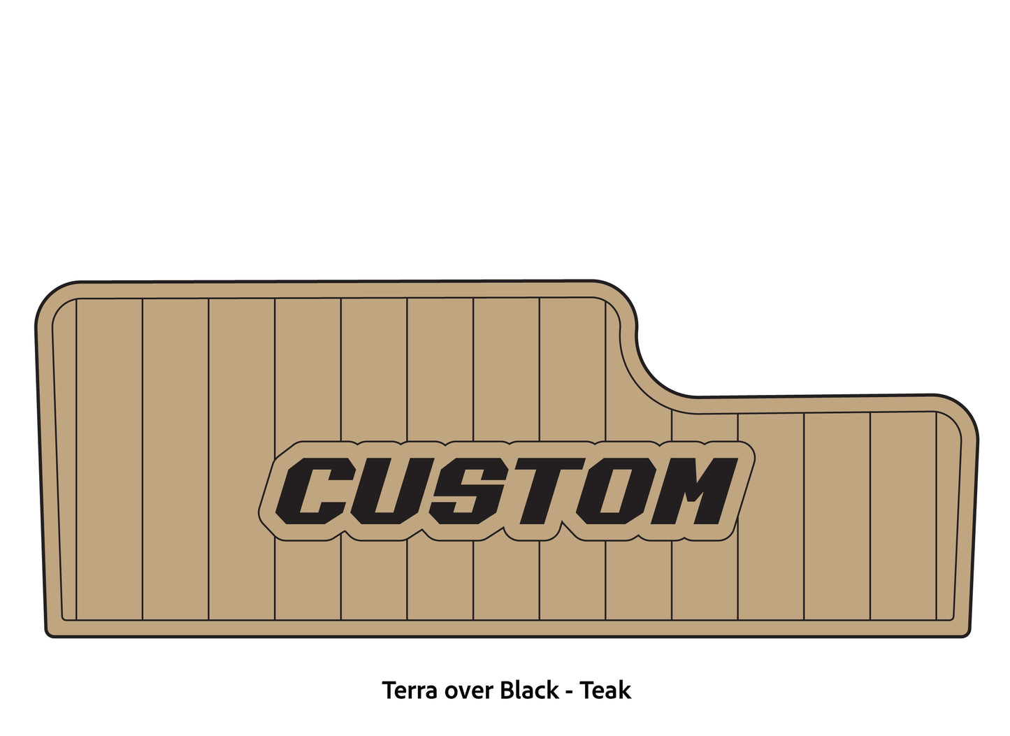 2003-2006 Stratos 201 Pro XL EVA Foam Cockpit Mat