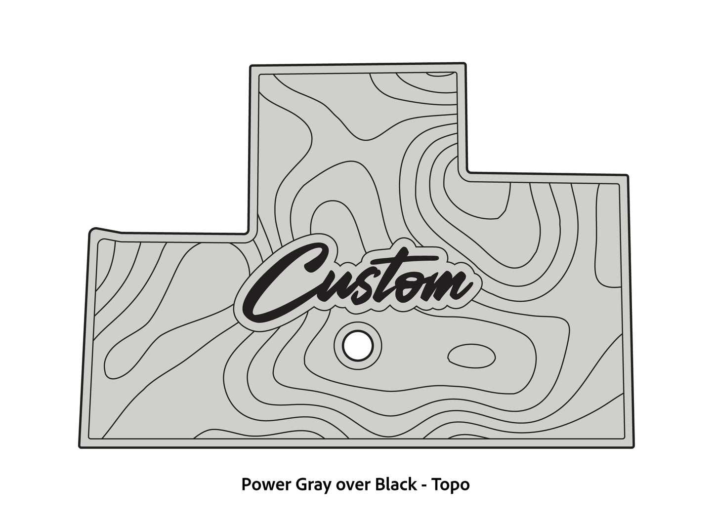 2000-2009 Bass Cat Sabre Eva Foam Cockpit Mat