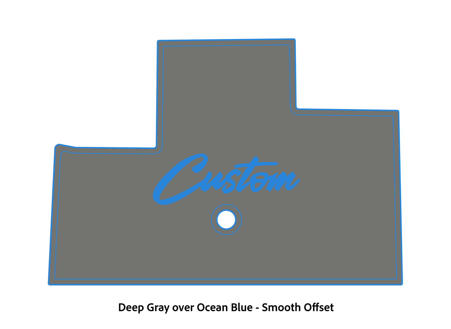 2000-2009 Bass Cat Sabre Eva Foam Cockpit Mat