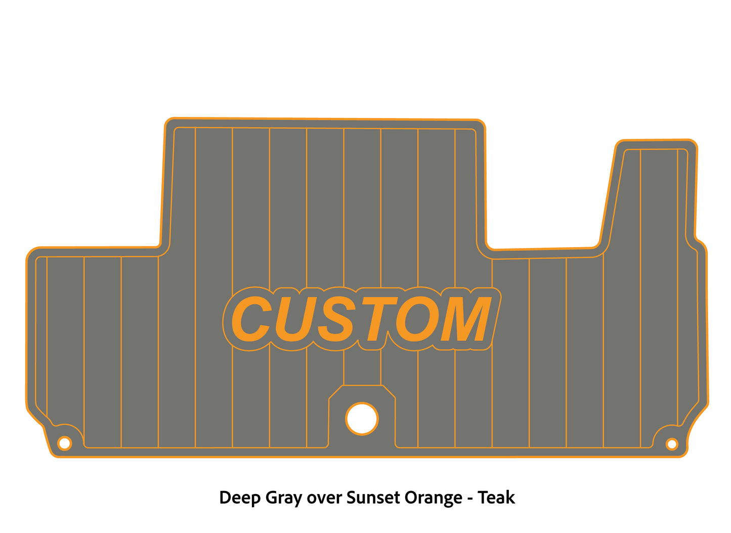 2014 Nitro Z8 EVA Foam Cockpit Mat