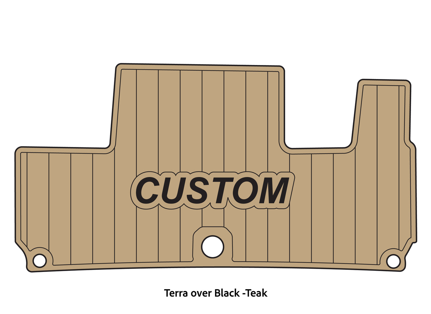 2014 Nitro Z9 EVA Foam Cockpit Mat