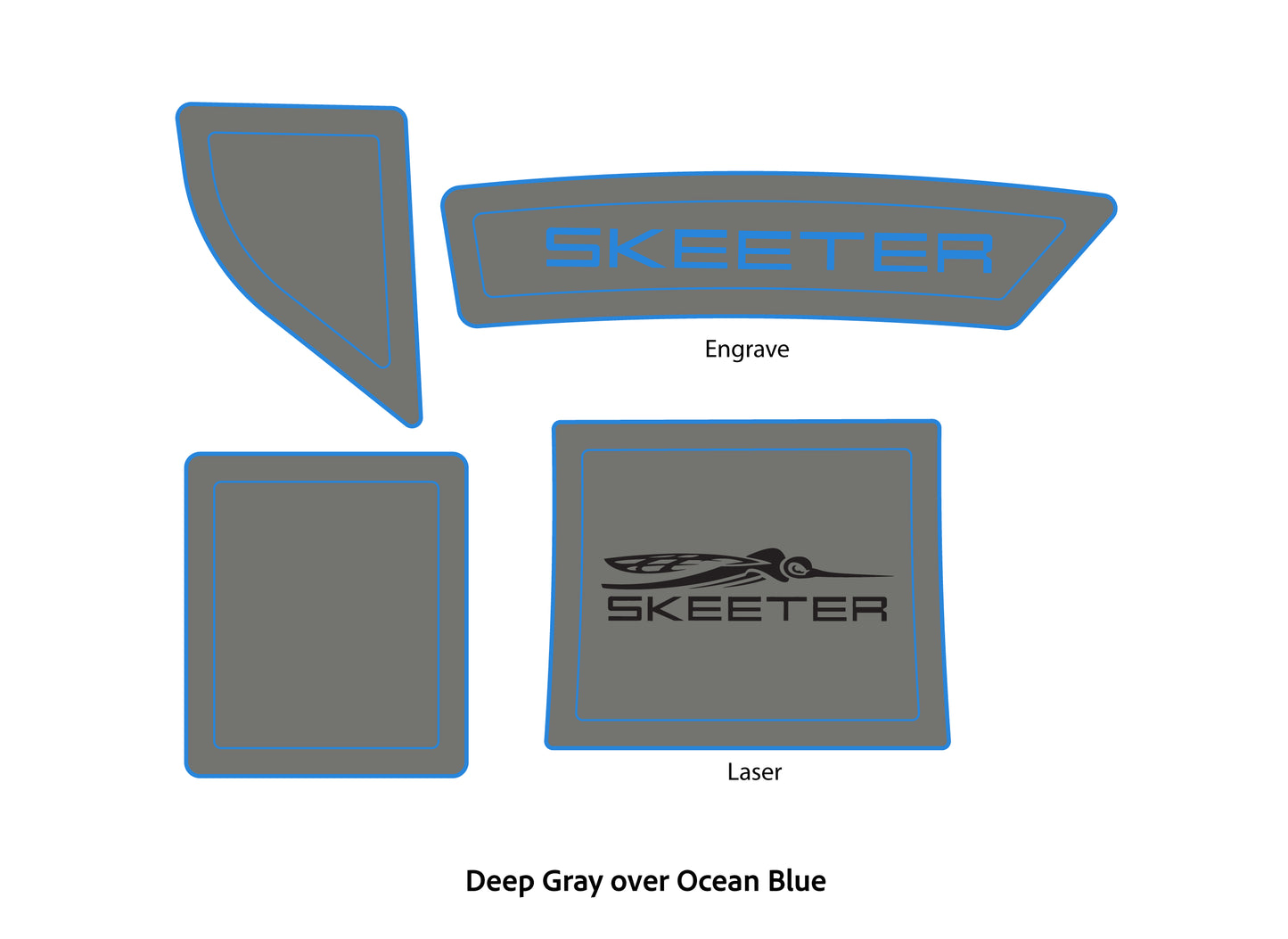 2014 Skeeter TZX195 Accessory Pad Set