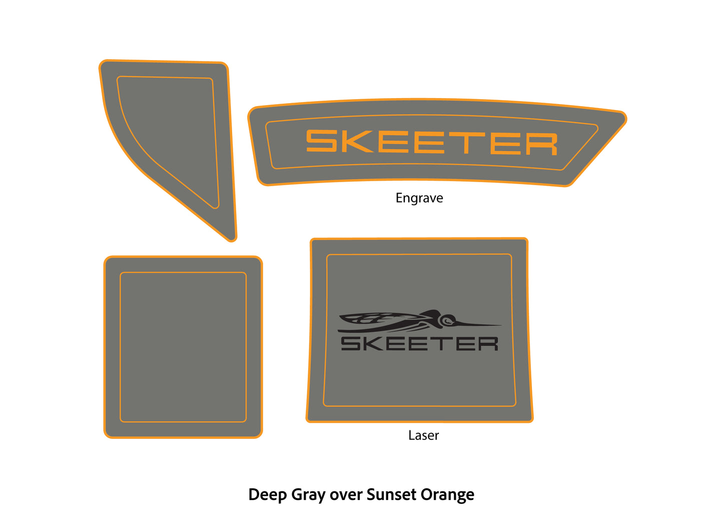 2014 Skeeter TZX195 Accessory Pad Set