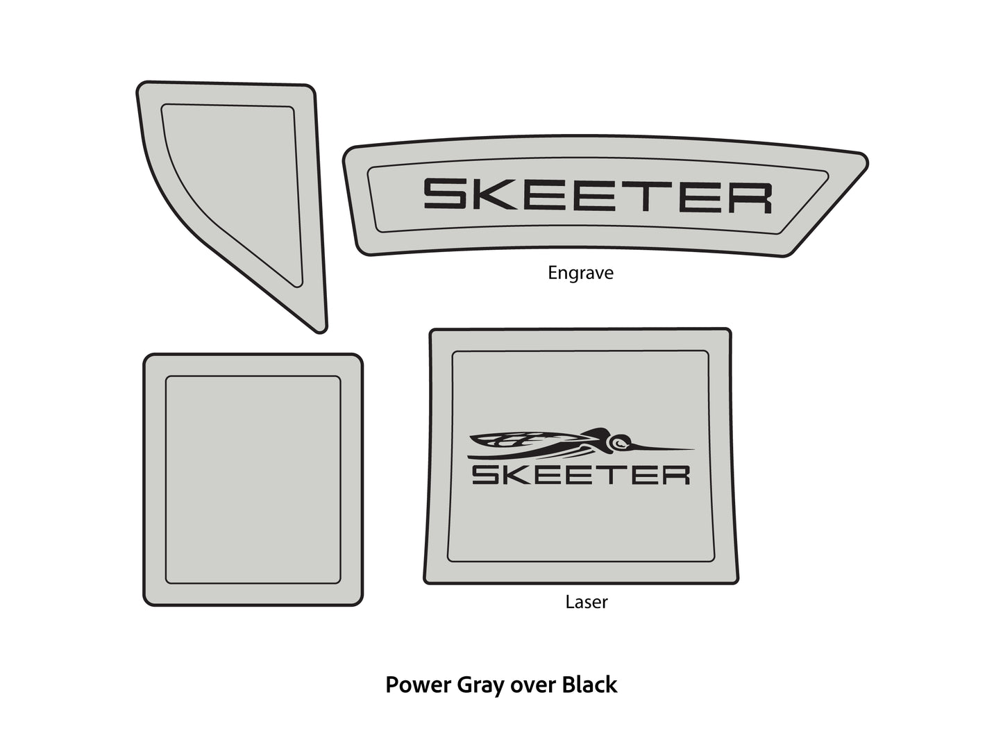 2014 Skeeter TZX195 Accessory Pad Set