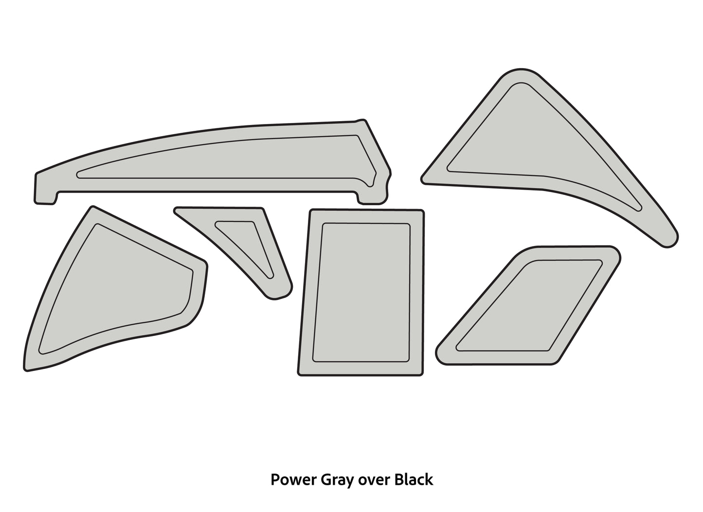 2017 Nitro Z18 Accessory Pad Set