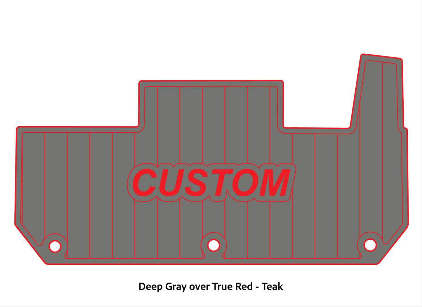 2017 Nitro Z18 EVA Foam Cockpit Mat