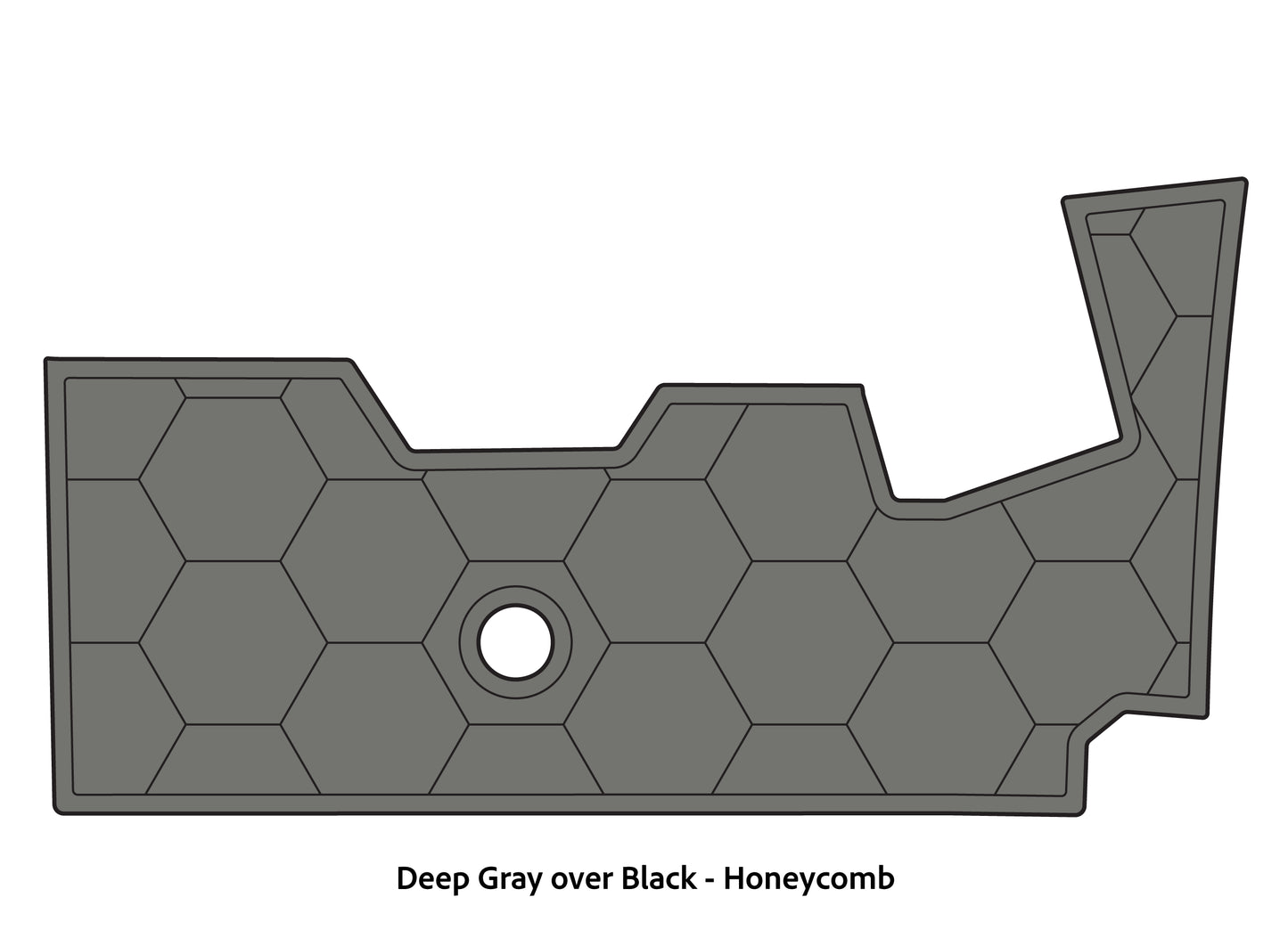 2018 Bass Cat Lynx Eva Foam Cockpit Mat