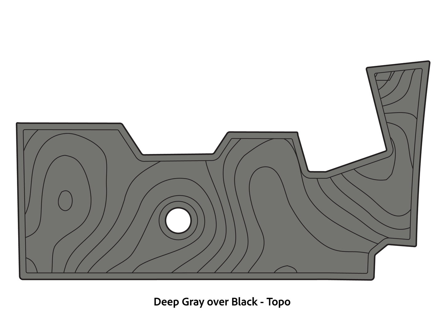 2018 Bass Cat Lynx Eva Foam Cockpit Mat