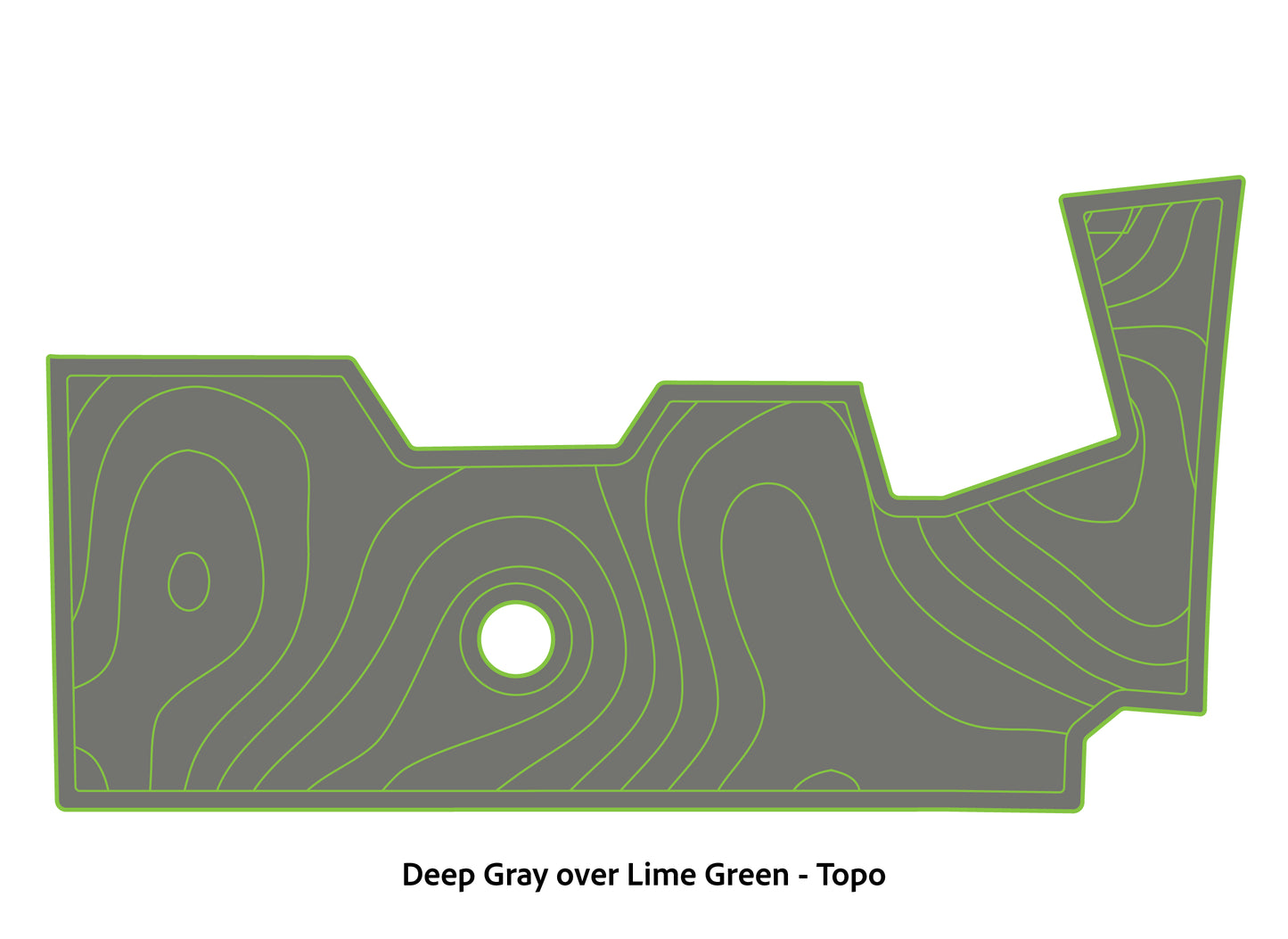 2018 Bass Cat Lynx Eva Foam Cockpit Mat