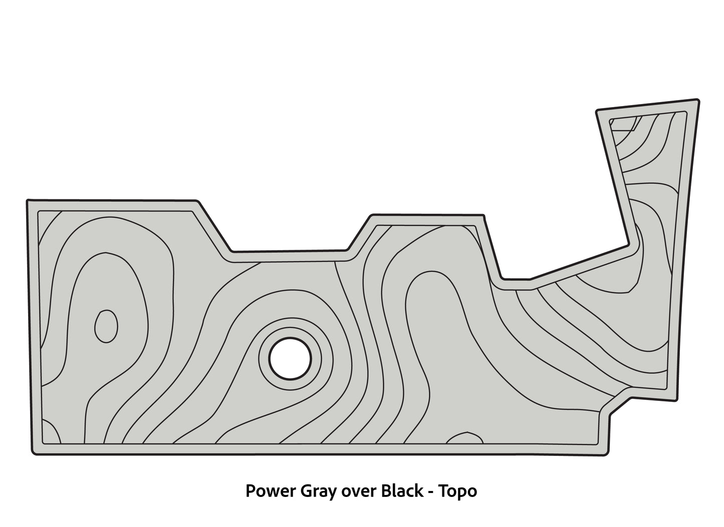 2018 Bass Cat Lynx Eva Foam Cockpit Mat