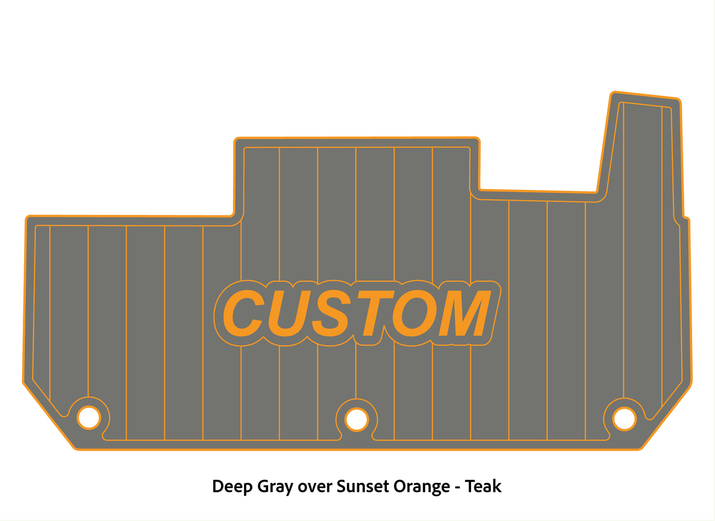 2019 Nitro Z18 EVA Foam Cockpit Mat