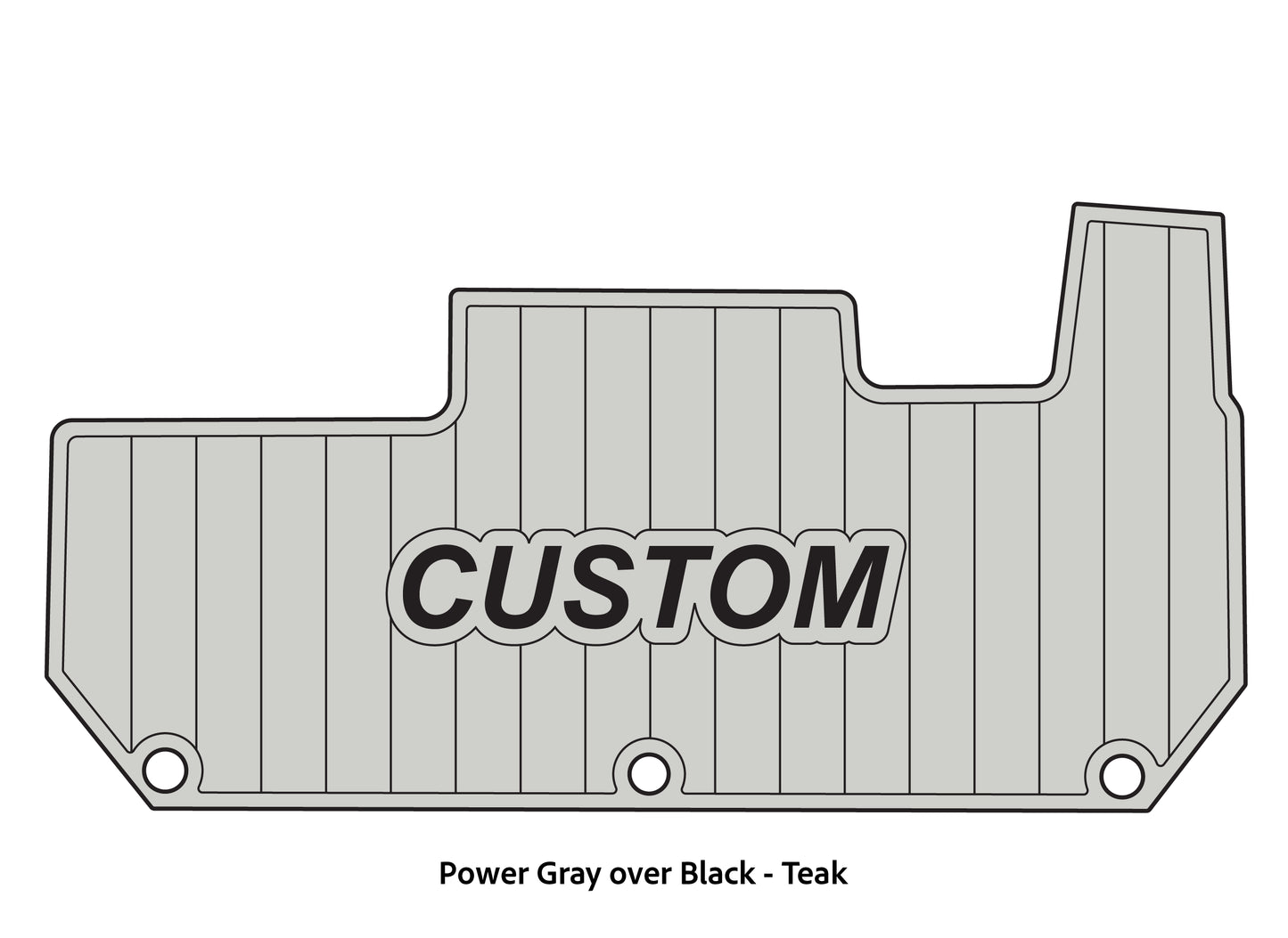 2021 Nitro Z20 EVA Foam Cockpit Mat