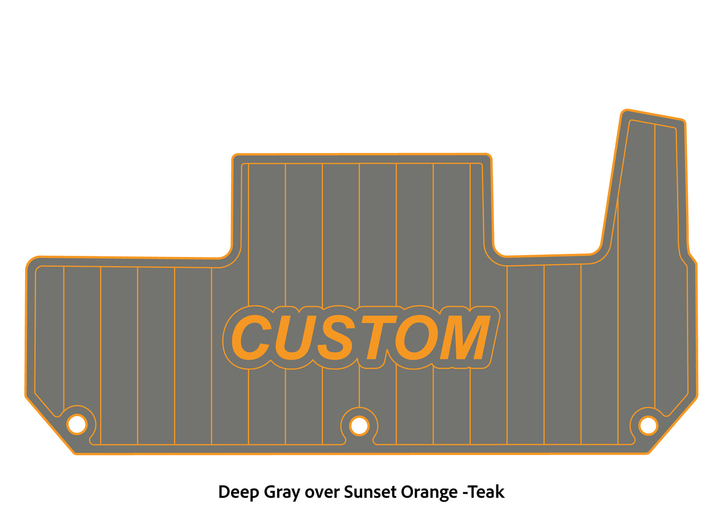 2021 Nitro Z21 EVA Foam Cockpit Mat