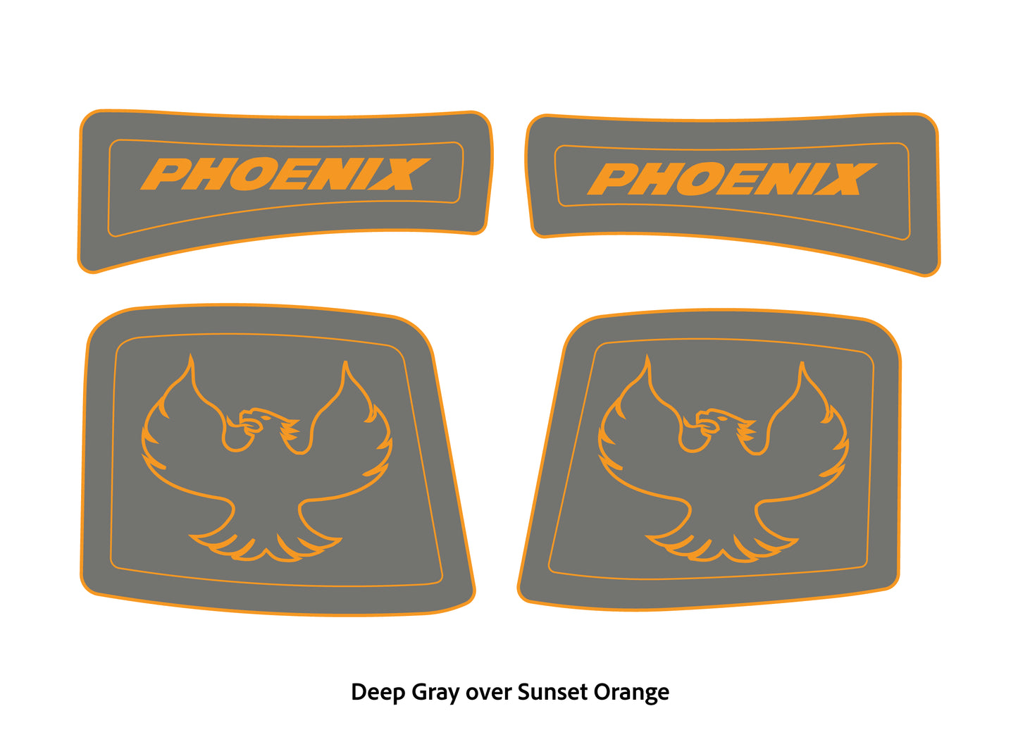 Phoenix Transom Pad Set