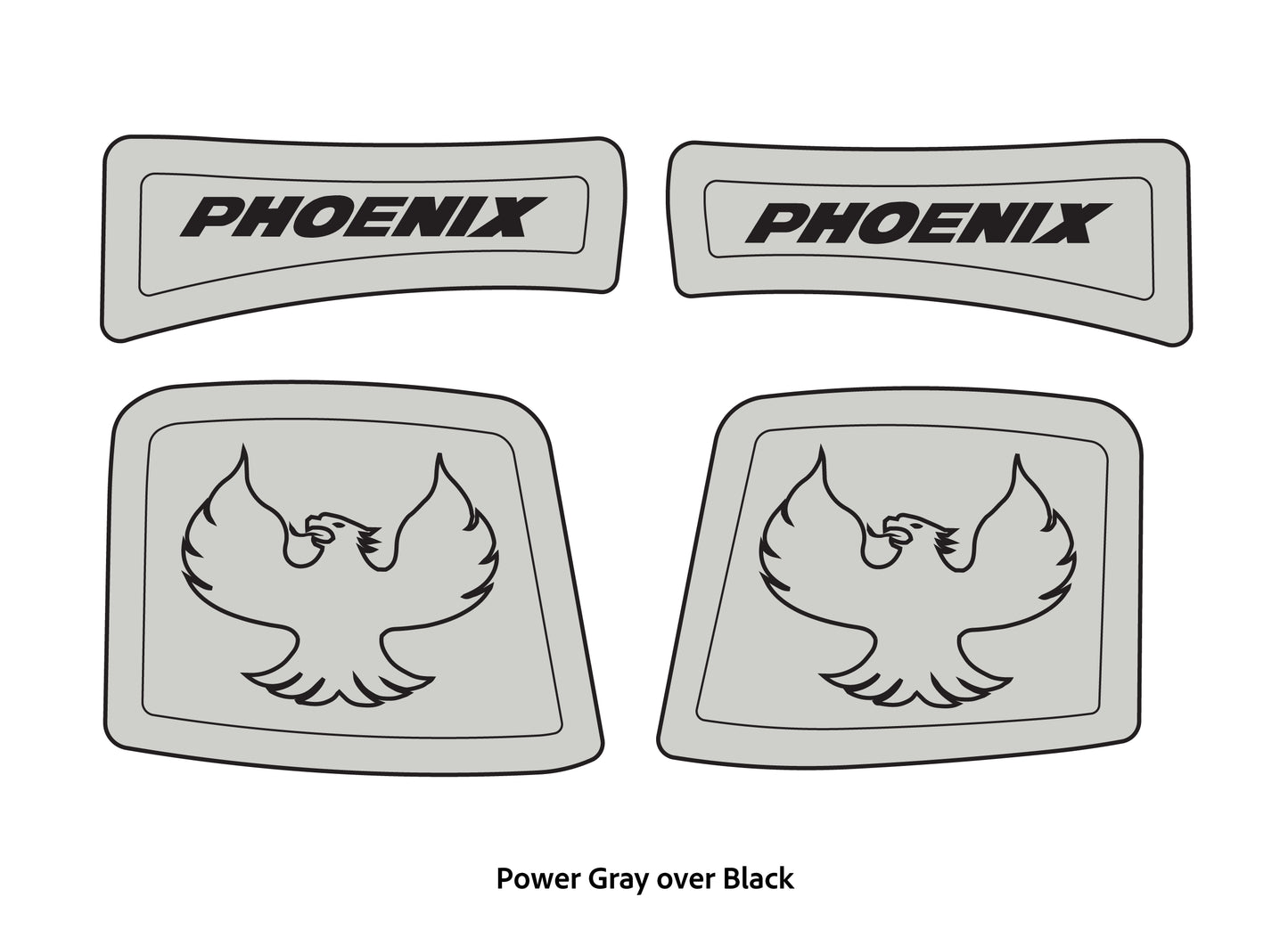 Phoenix Transom Pad Set