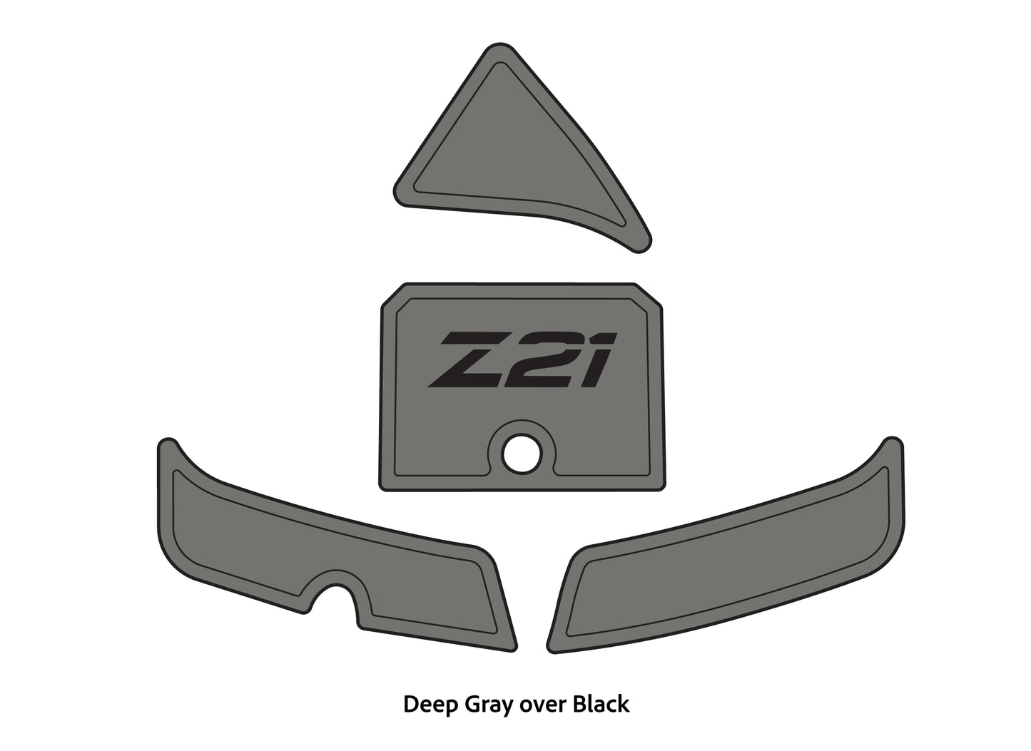 2023 Nitro Z21 XL Accessory Pad Set