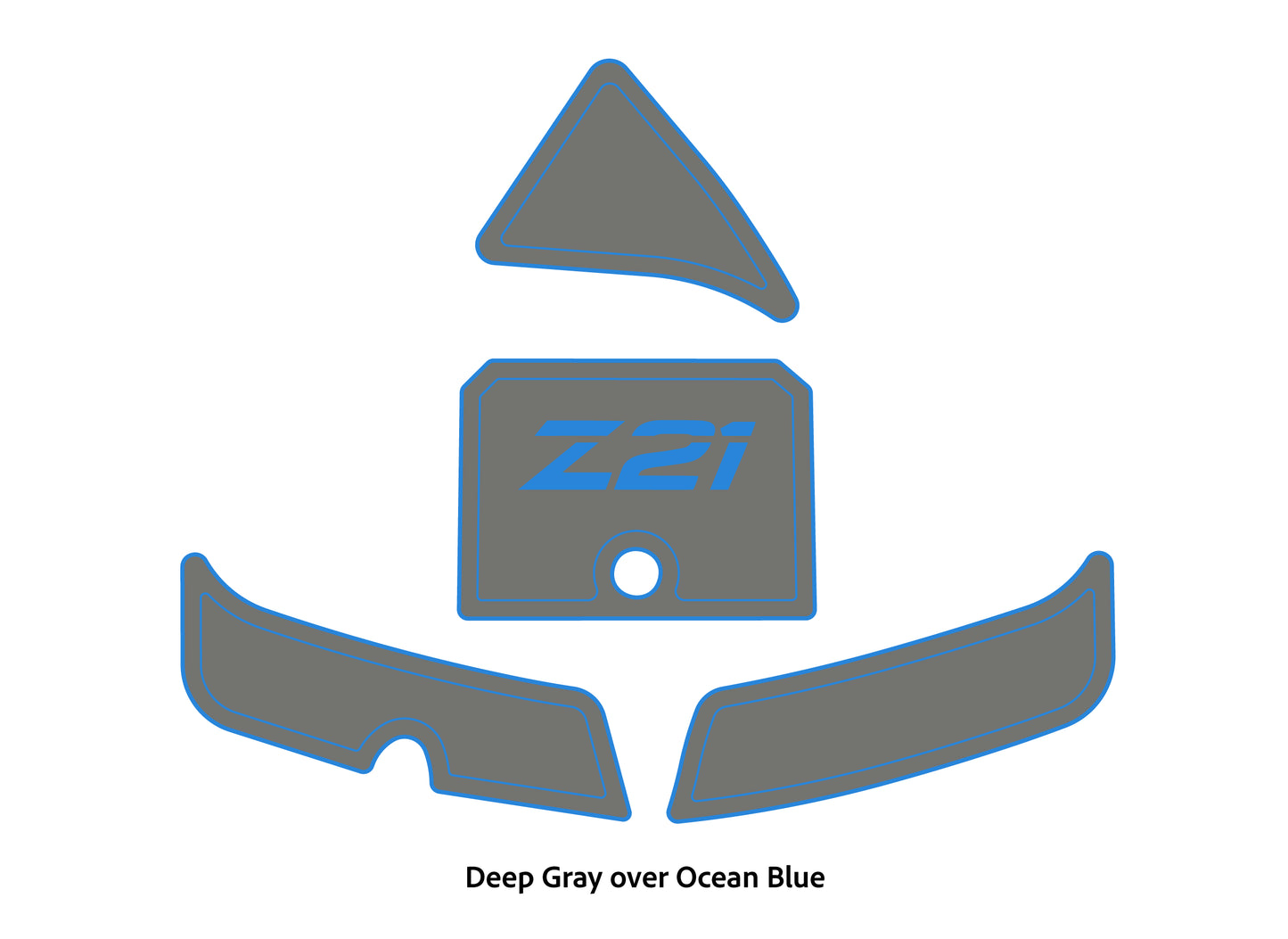 2023 Nitro Z21 XL Accessory Pad Set