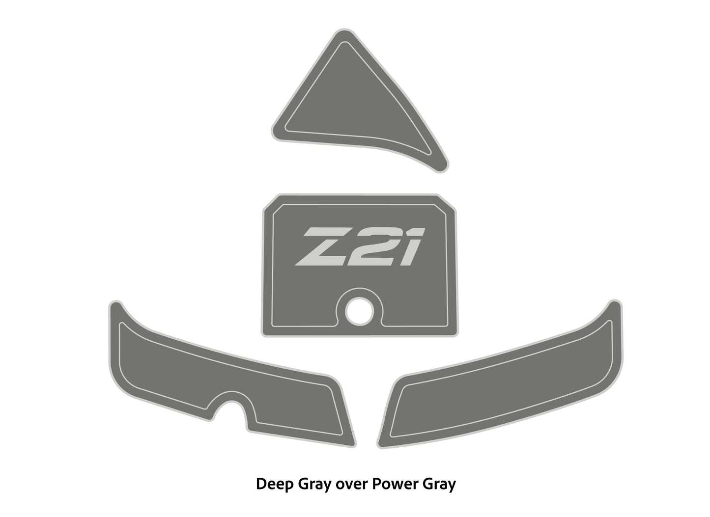 2023 Nitro Z21 XL Accessory Pad Set