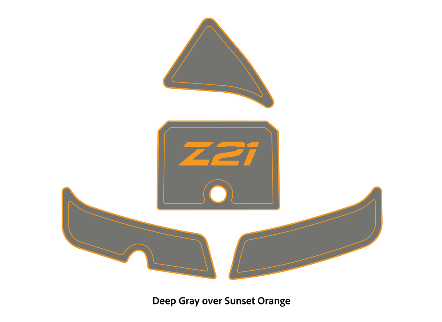 2023 Nitro Z21 XL Accessory Pad Set
