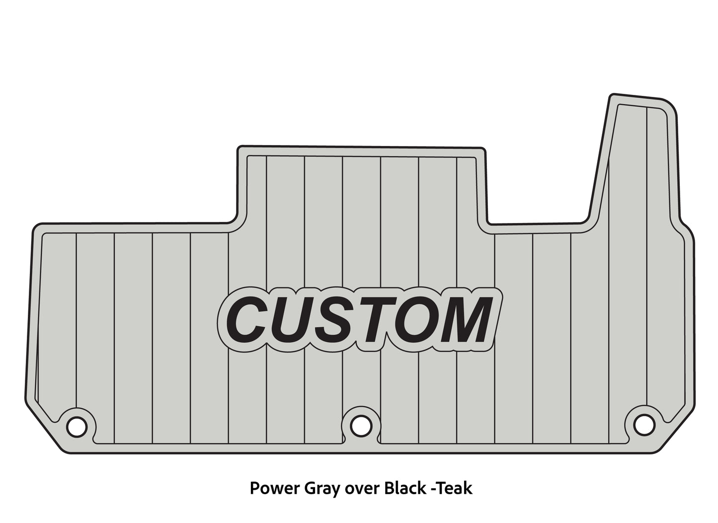 2024 Nitro Z19 EVA Foam Cockpit Mat