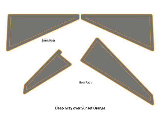 2020-2025 Ranger RT-198 Bow & Stern Pads