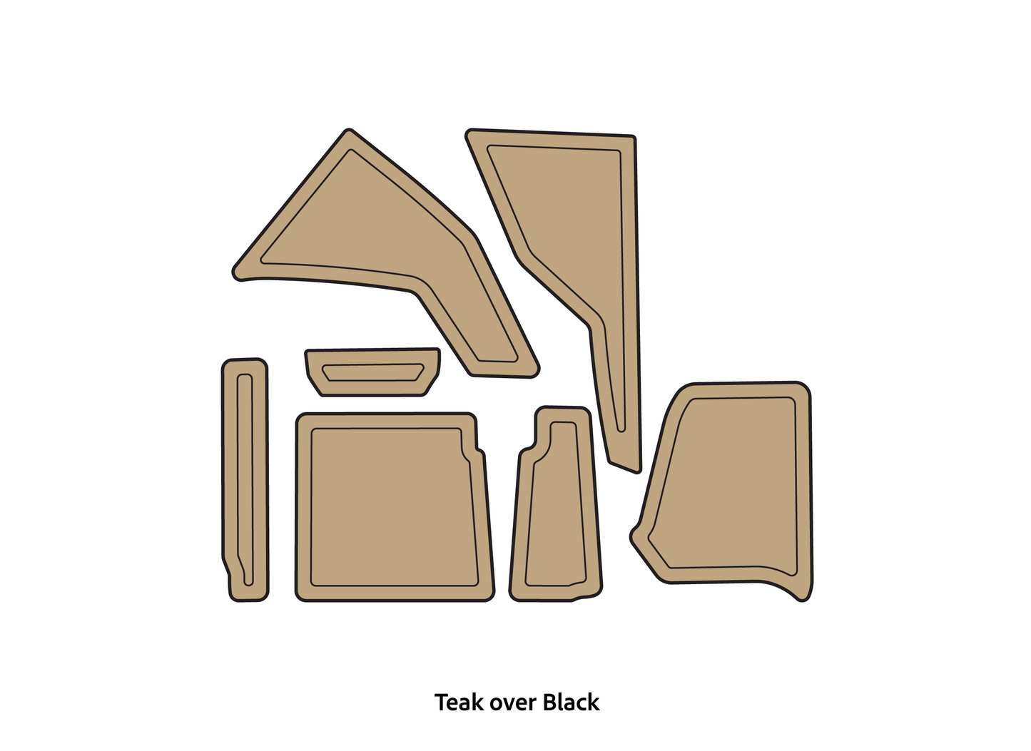 Skeeter ZXR Accessory Pad Set