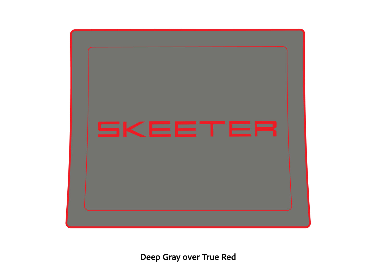 Skeeter Cooler Lid (14.375W X 11.625 H)