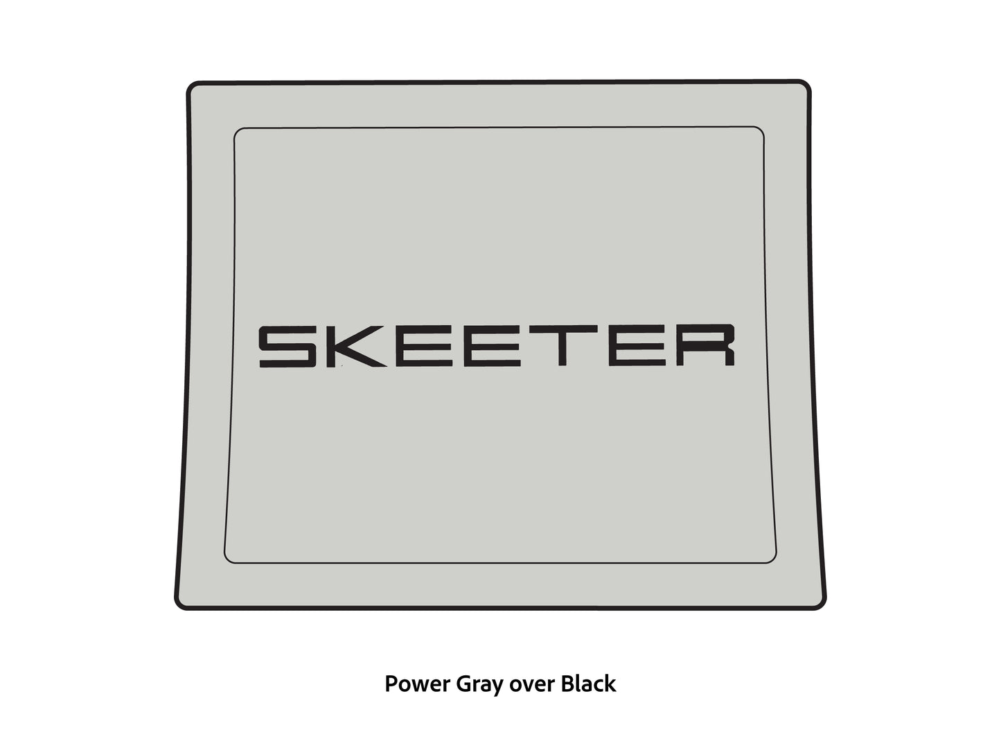 Skeeter Cooler Lid (14.375W X 11.625 H)