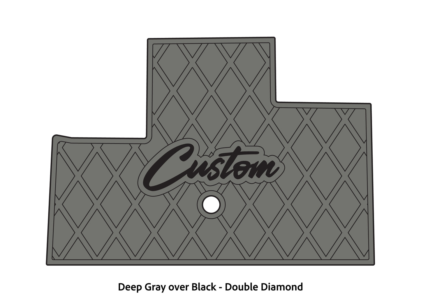 2000-2009 Bass Cat Sabre Eva Foam Cockpit Mat
