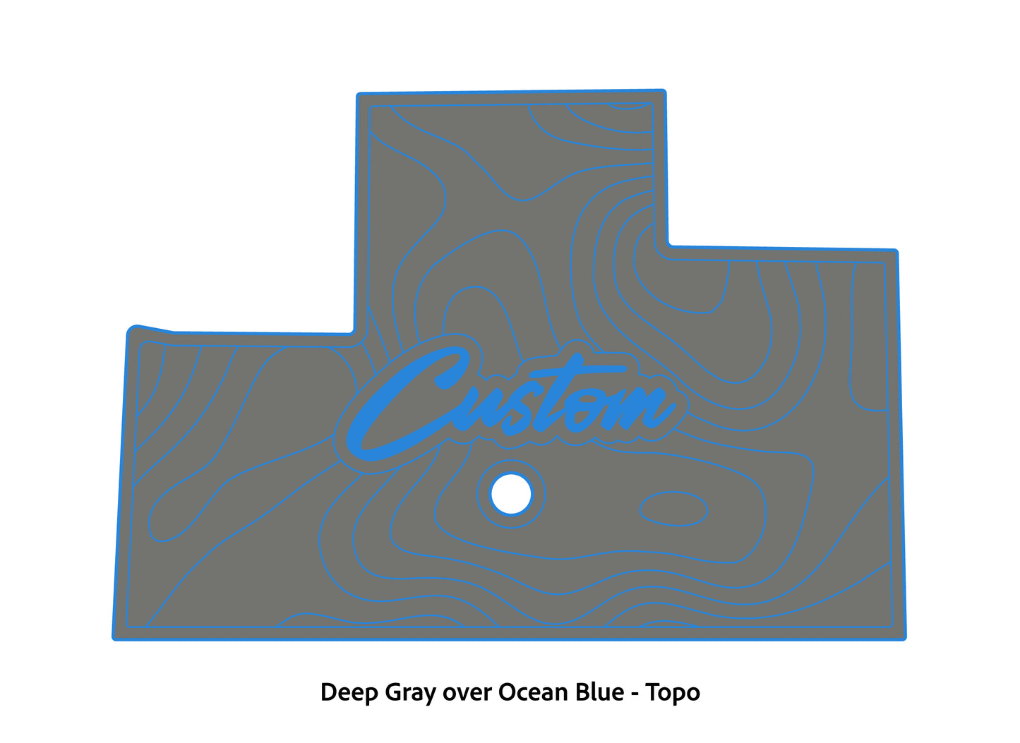 2000-2009 Bass Cat Sabre Eva Foam Cockpit Mat
