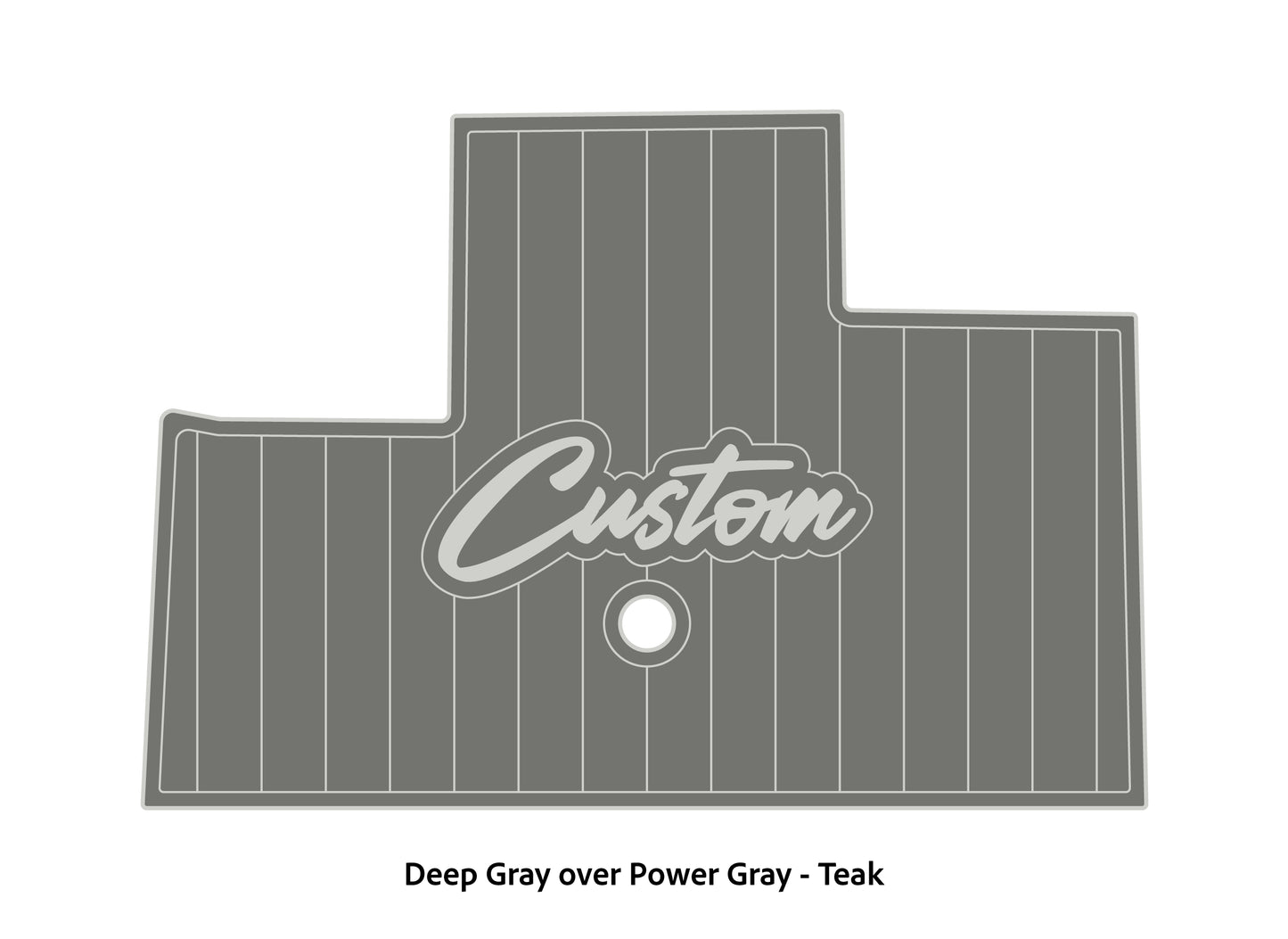2000-2009 Bass Cat Sabre Eva Foam Cockpit Mat