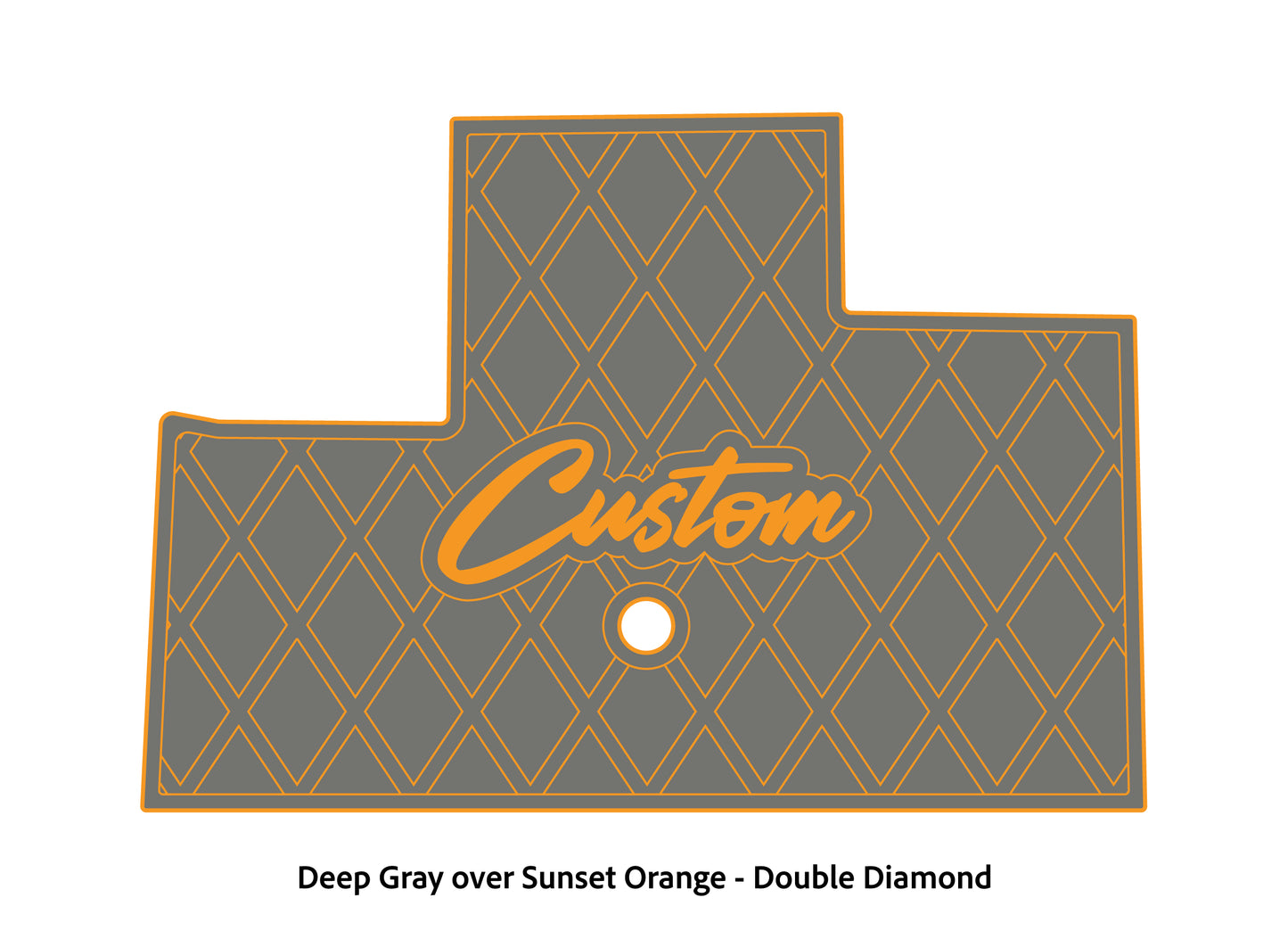 2000-2009 Bass Cat Sabre Eva Foam Cockpit Mat