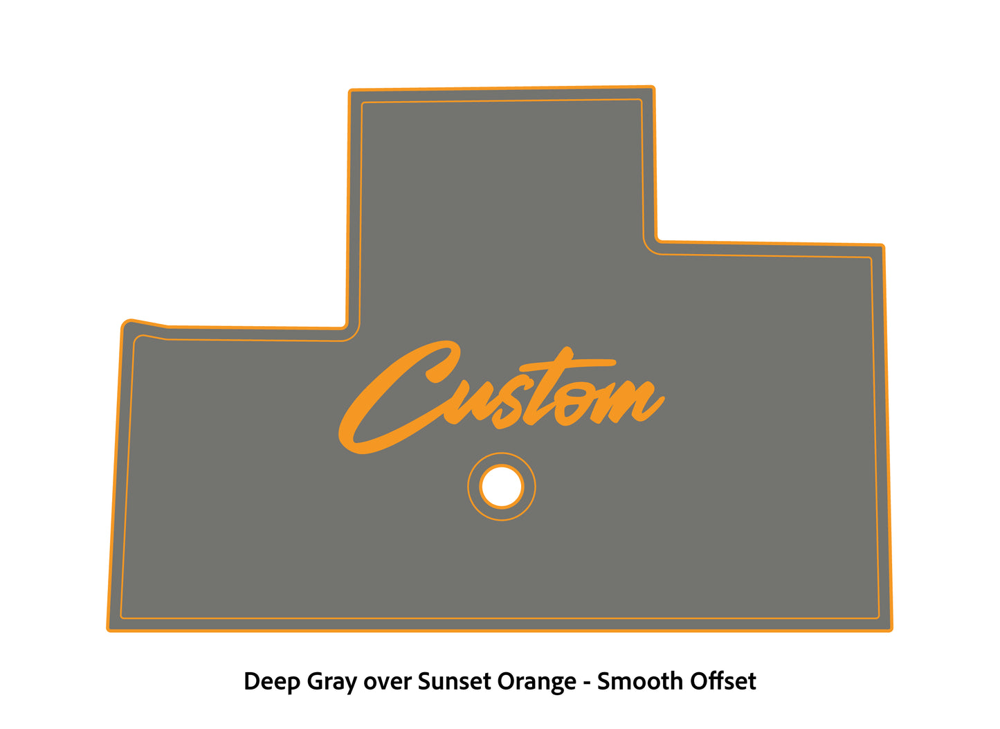 2000-2009 Bass Cat Sabre Eva Foam Cockpit Mat