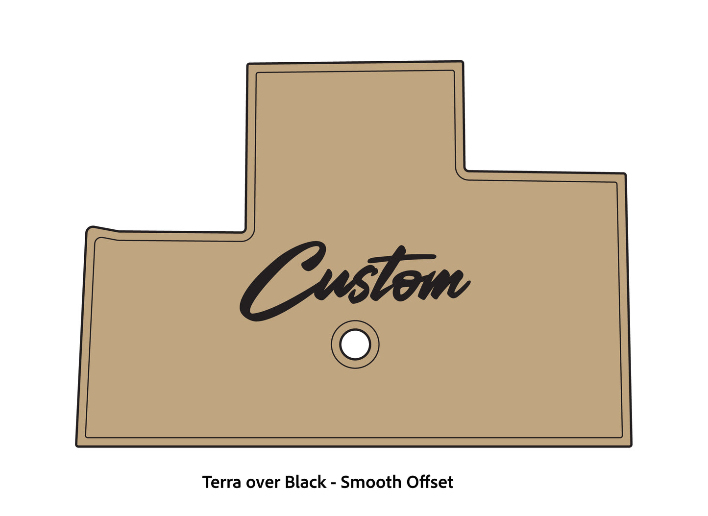 2000-2009 Bass Cat Sabre Eva Foam Cockpit Mat