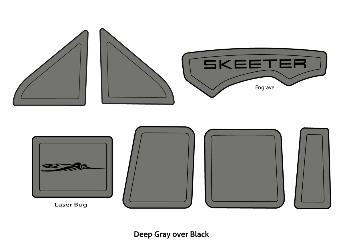 2010-2014 Skeeter 20i Accessory Pad Set