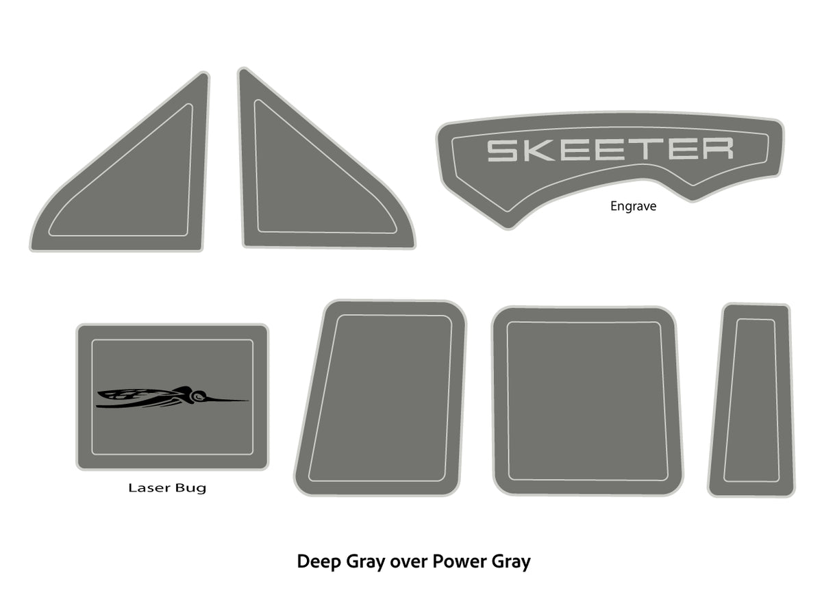 2010-2014 Skeeter 20i Accessory Pad Set