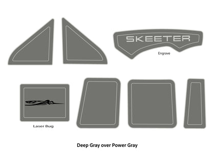 2010-2014 Skeeter 20i Accessory Pad Set