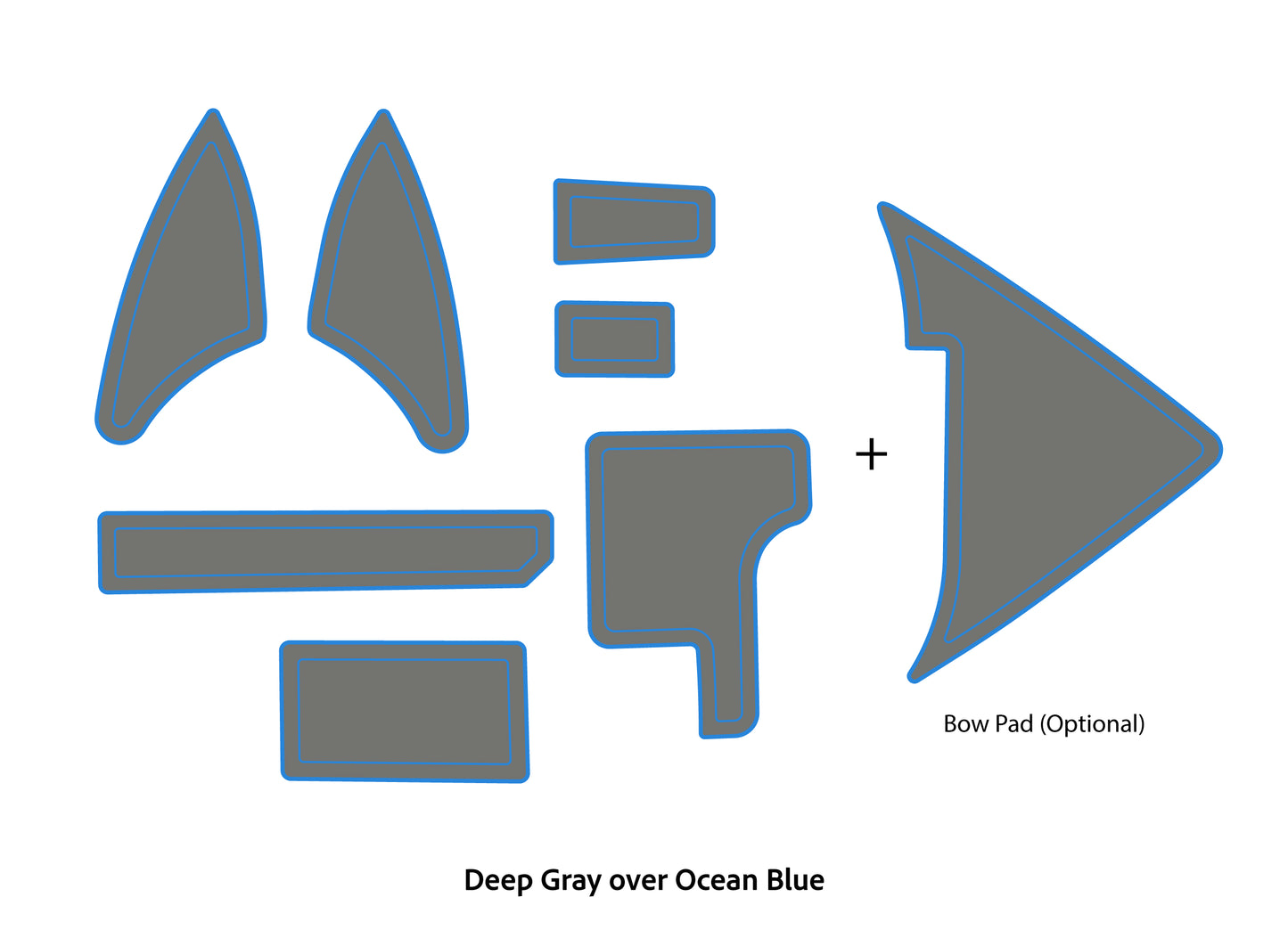 2010-2014 Triton 21 HP Elite EVA Foam Accessory Pads