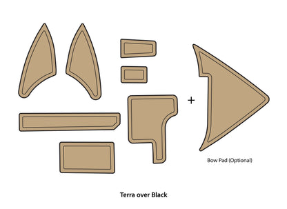 2010-2014 Triton 21 HP Elite EVA Foam Accessory Pads