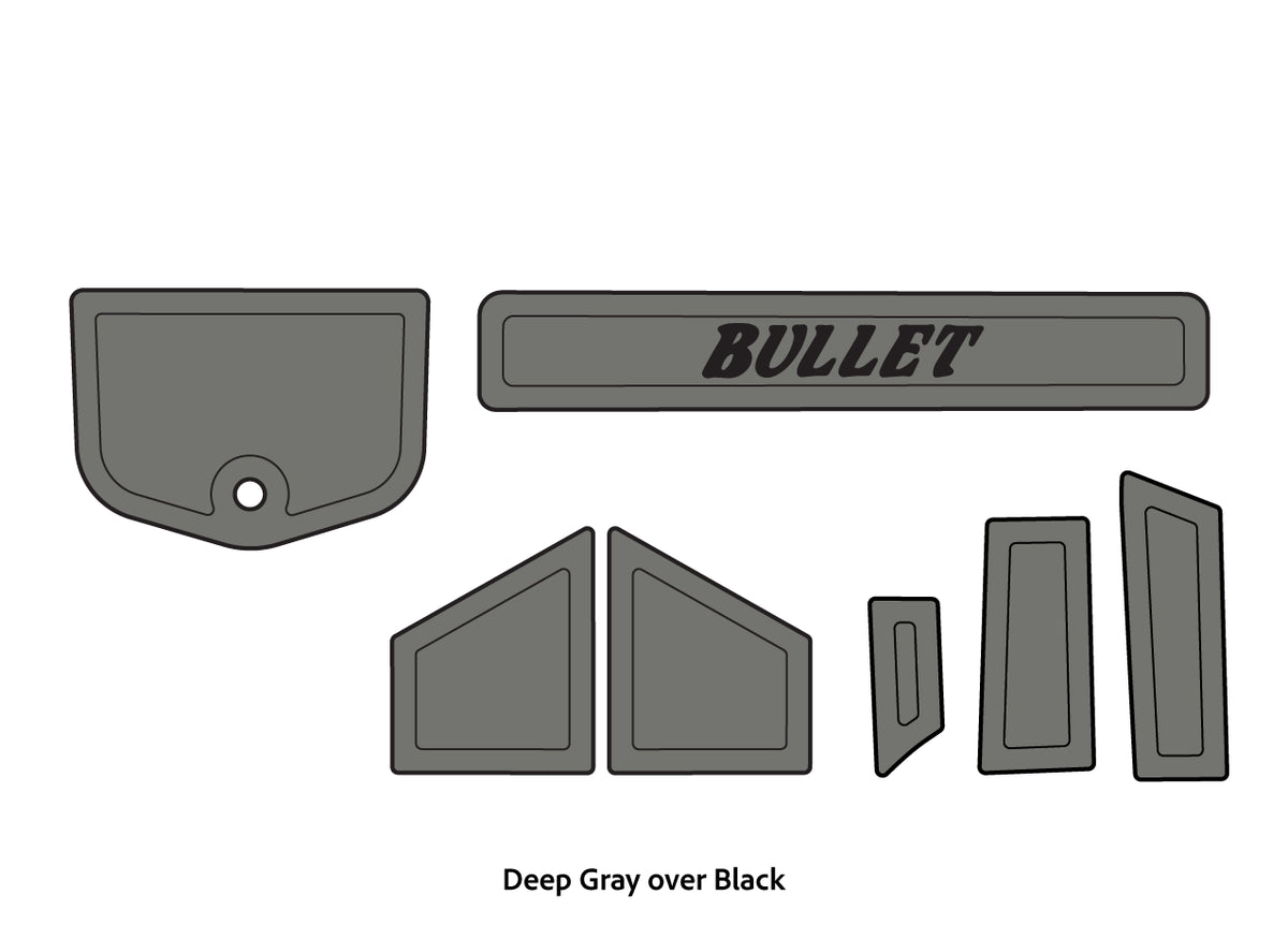 2014-2018 Bullet 21XRS Accessory Pad Set