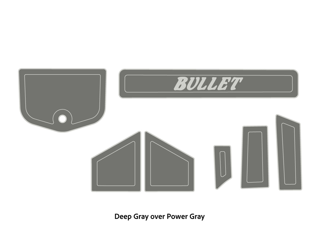 2014-2018 Bullet 21XRS Accessory Pad Set