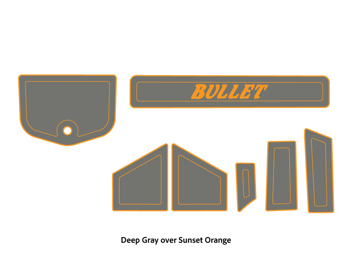 2014-2018 Bullet 21XRS Accessory Pad Set