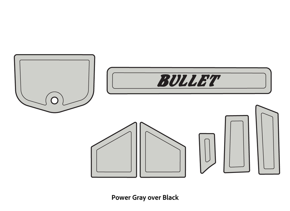 2014-2018 Bullet 21XRS Accessory Pad Set
