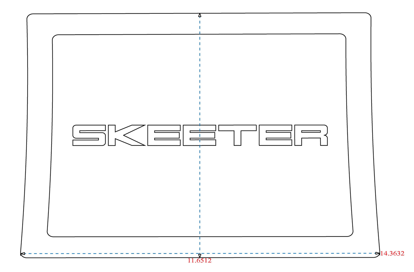 2014 Skeeter TZX195 Accessory Pad Set