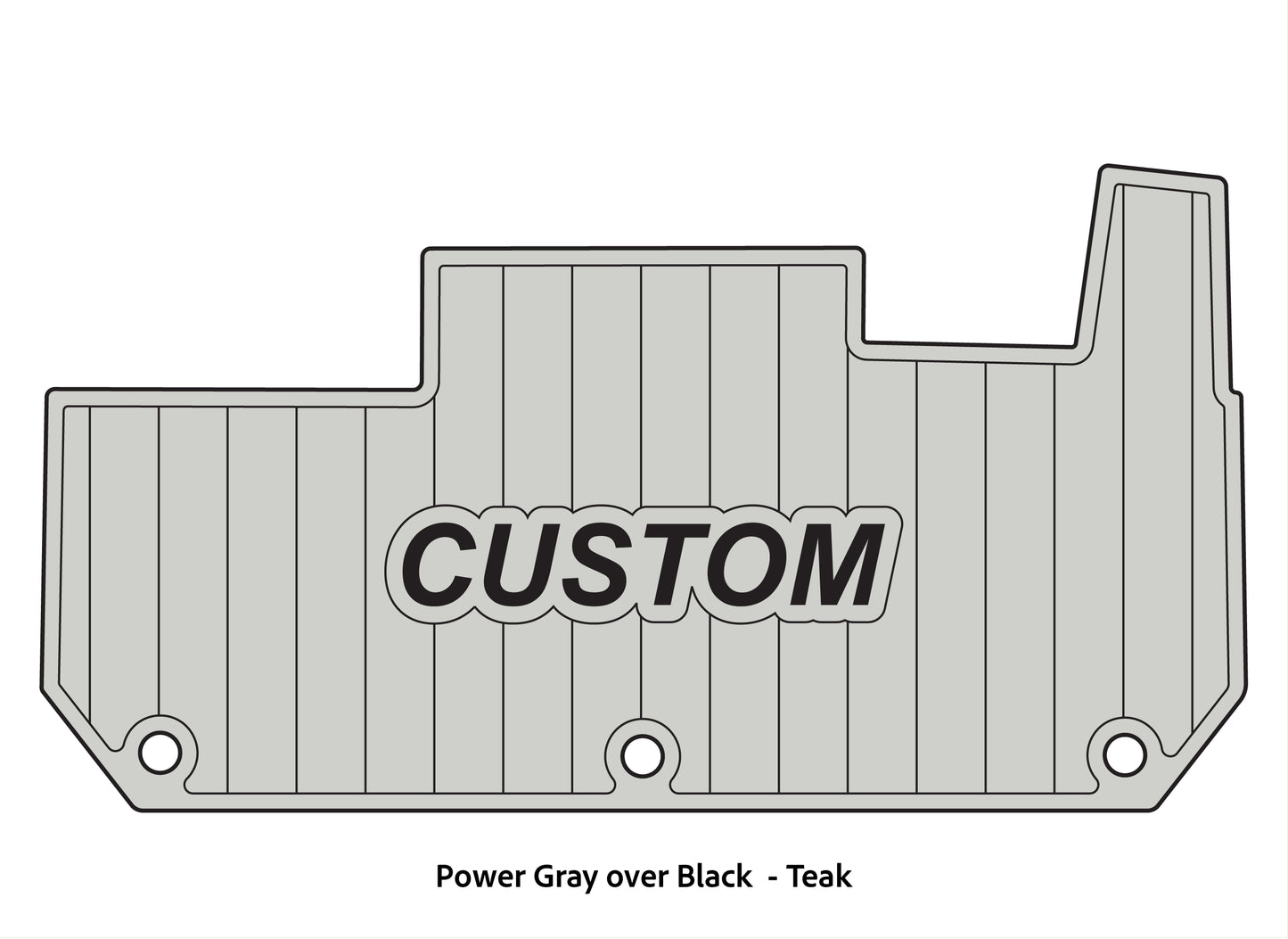 2019 Nitro Z18 EVA Foam Cockpit Mat