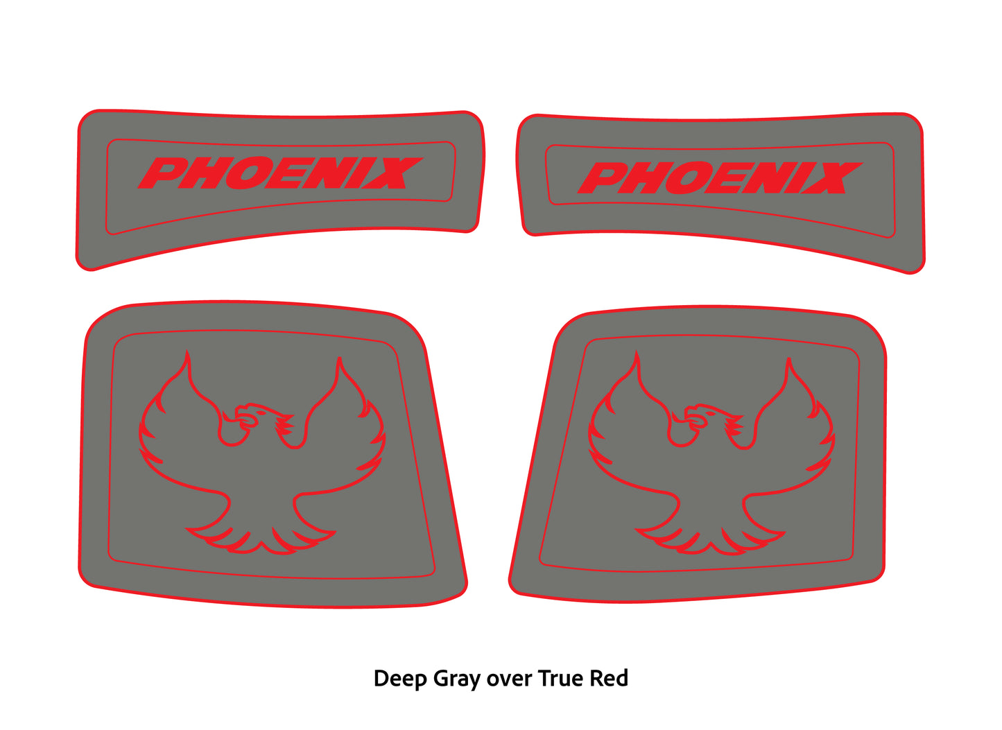 Phoenix Transom Pad Set