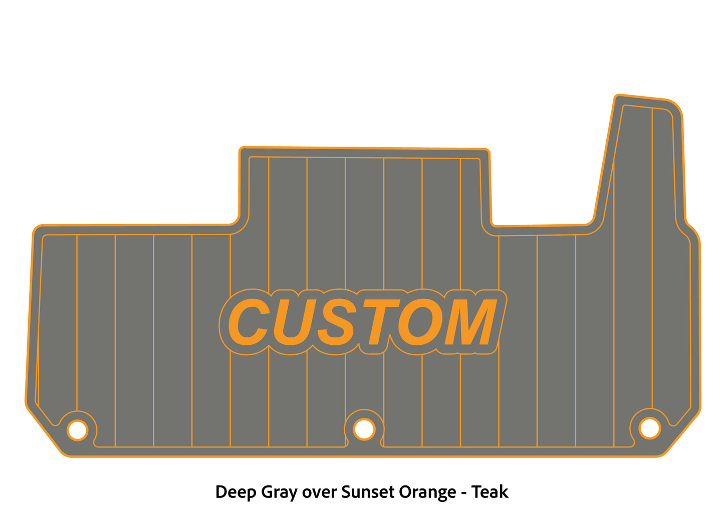 2024 Nitro Z19 EVA Foam Cockpit Mat